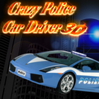 ikon Crazy Police Car Driver 3D