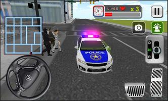 Crazy Police Car Driver 3D 截圖 2