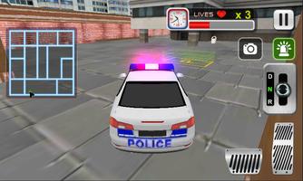 برنامه‌نما Police Car Driving 3D عکس از صفحه