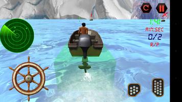 Police Boat Rescue 3D постер