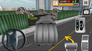 Real Garbage Truck Simulator capture d'écran 3
