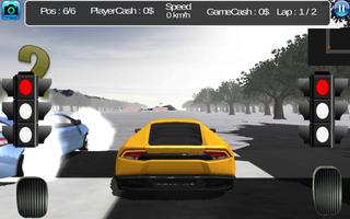 Snow Car Racing постер