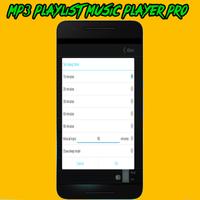 MP3 Playlist Music Player PRO capture d'écran 1