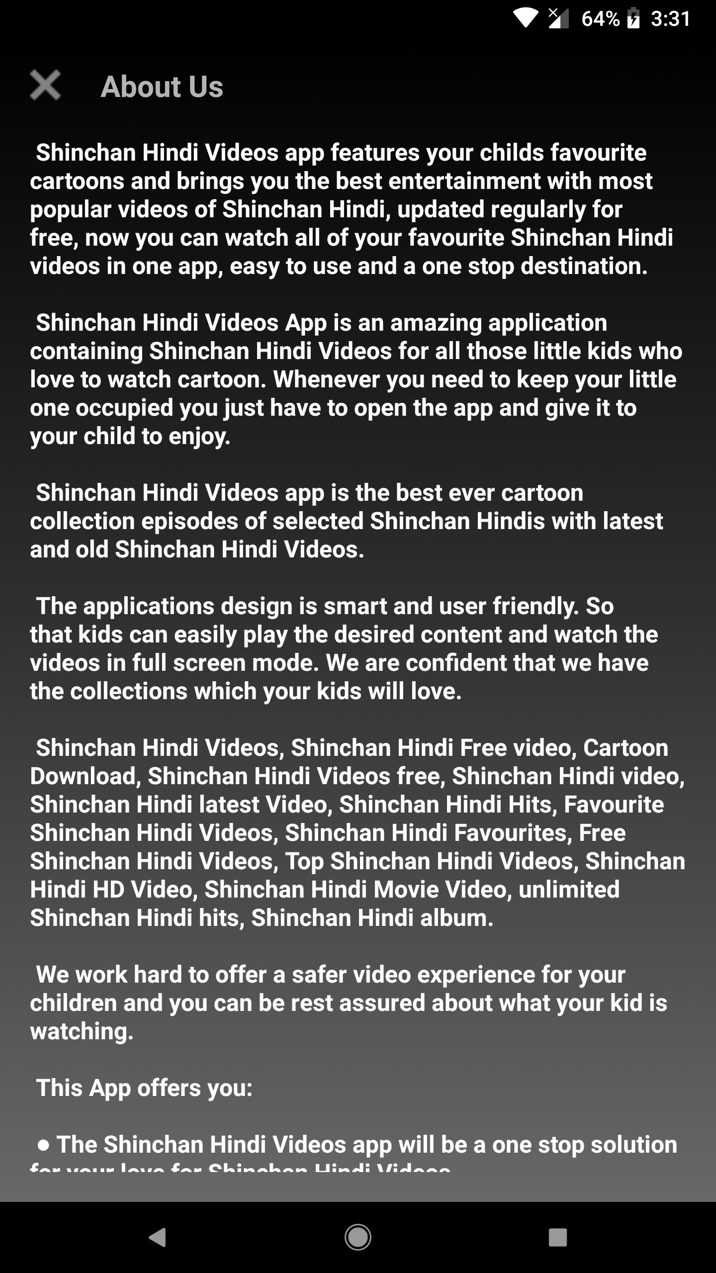 Shinchan Hindi Videos APK for Android Download