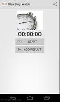 StopWatch with share to email. syot layar 1