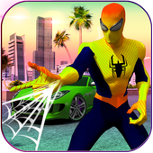 Spider Hero: Gangster von Vegas Crime City Zeichen