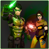 Green Ring Power Hero : Mortal Warrior icon