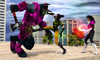 Green Ring Power Hero : Mortal Warrior screenshot 1