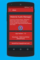 M Volume Manager - Material capture d'écran 3