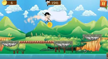 mr bean super hero runner screenshot 2