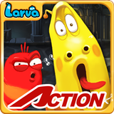 Larva Action Fighter ícone