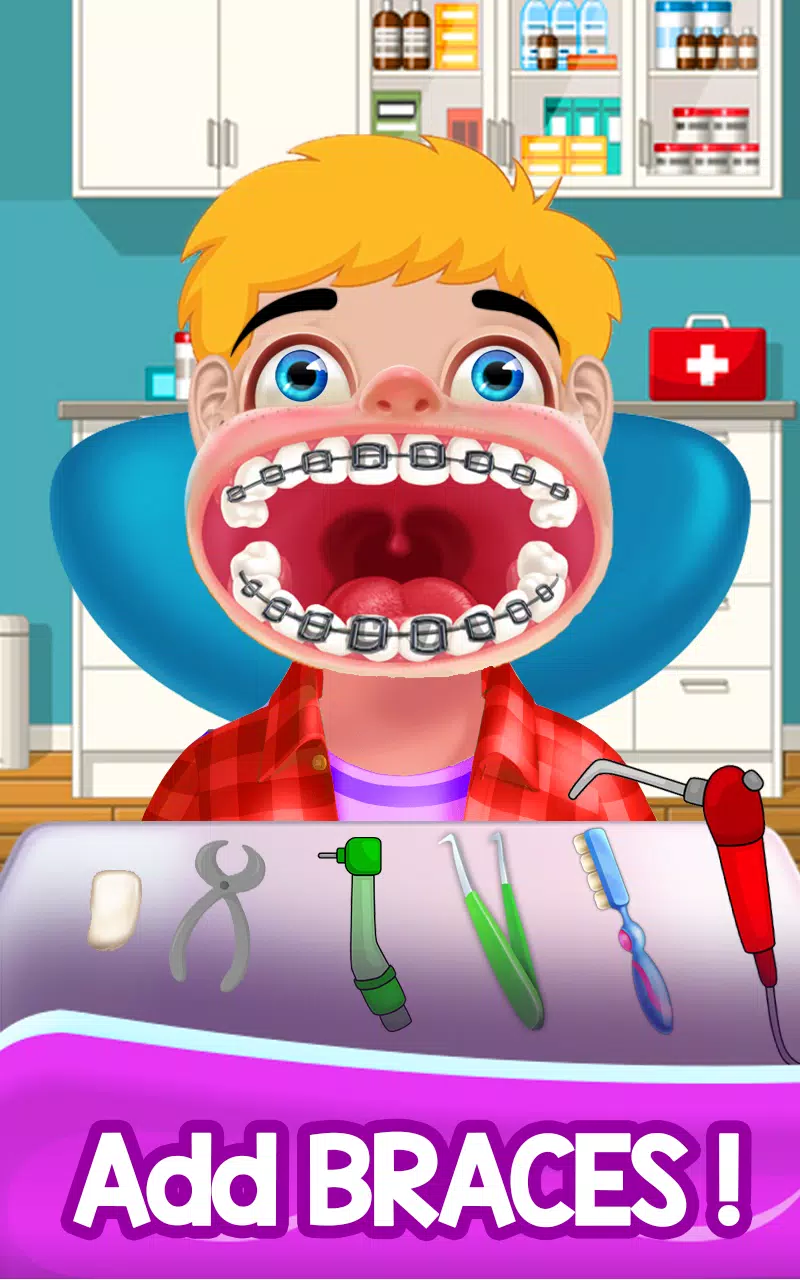 Jogos divertidos de dentista maluco versão móvel andróide iOS apk