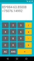 Free Calculator CalCu. ภาพหน้าจอ 2