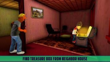 Next Door Scary Neighbor-Creepy Spooky House capture d'écran 3