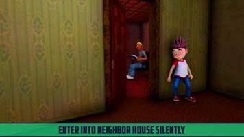 Next Door Scary Neighbor-Creepy Spooky House poster