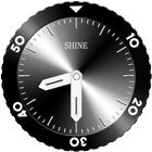 Shine Analog Clock Widget icône