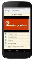 Musica Henrique Juliano Letras اسکرین شاٹ 3