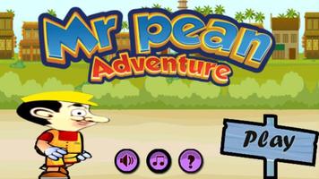 Mr Pean Adventure Run Bean plakat