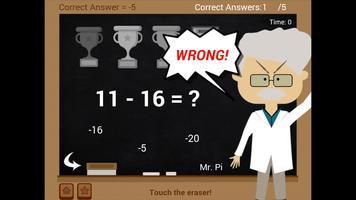 Mr. Pi' Math Countdown (Speed Math for Kids) imagem de tela 2