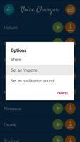Voice Changer Pro capture d'écran 3