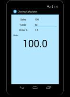 Closing Calculator اسکرین شاٹ 2