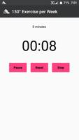 150 Minutes Exercise ảnh chụp màn hình 3