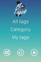 Tags - best hashtags for likes and followers Affiche