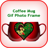 Coffee Mug Gif Photo Frame icône