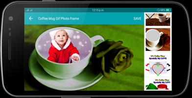 Coffee Mug Gif Photo Frame Affiche