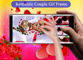 Romantic Couple Gif Photo Frame capture d'écran 3