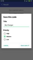Scan & Save - BarCode / QRCode capture d'écran 3