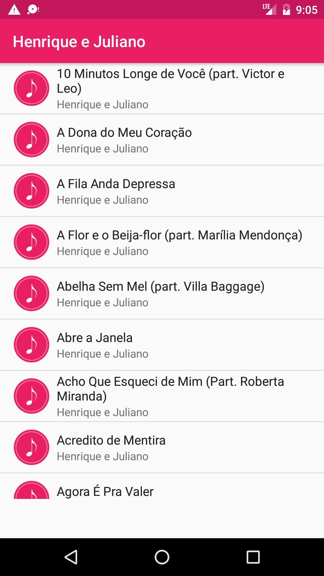 Henrique e Juliano Songs para Android - APK Baixar