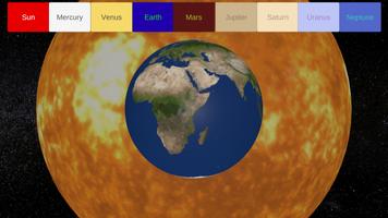 Solar System Simulator capture d'écran 1