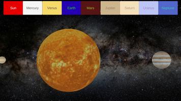 Solar System Simulator capture d'écran 2