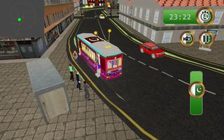 PAK Azadi Modern Commuter Bus Drive Simulator 3D Affiche
