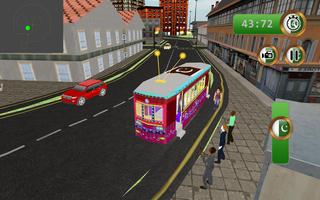 PAK Azadi Modern Commuter Bus Drive Simulator 3D تصوير الشاشة 1