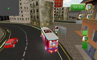 PAK Azadi Modern Commuter Bus Drive Simulator 3D تصوير الشاشة 2