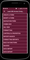 Learn MS Access Complete Guide スクリーンショット 1
