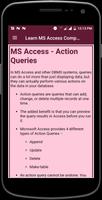 Learn MS Access Complete Guide capture d'écran 3