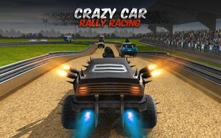 Crazy Car Rally Racing Affiche