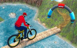 Downhill BMX Bike Cycle Game: Mountain Bike Games capture d'écran 1