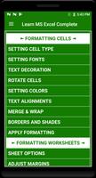 Learn MS Excel Complete capture d'écran 1