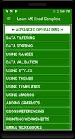 Learn MS Excel Complete screenshot 2