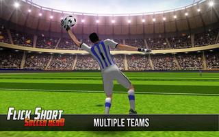 Flick Shoot Soccer Hero screenshot 2