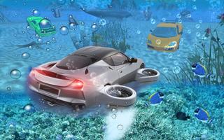 Under Water Car Simulator 3D Cartaz