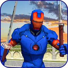 Iron Hero vs Incredible Monster Robot City Battle APK download