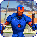 Iron Hero vs Incredible Monster Robot City Battle APK