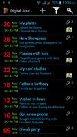 Digital Journal / Diary syot layar 2