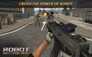 Robot Shooting Real اسکرین شاٹ 2