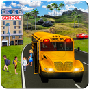 مدينة باص المدرسة القيادة لعبه APK